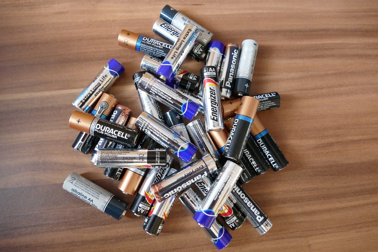 AA batteries